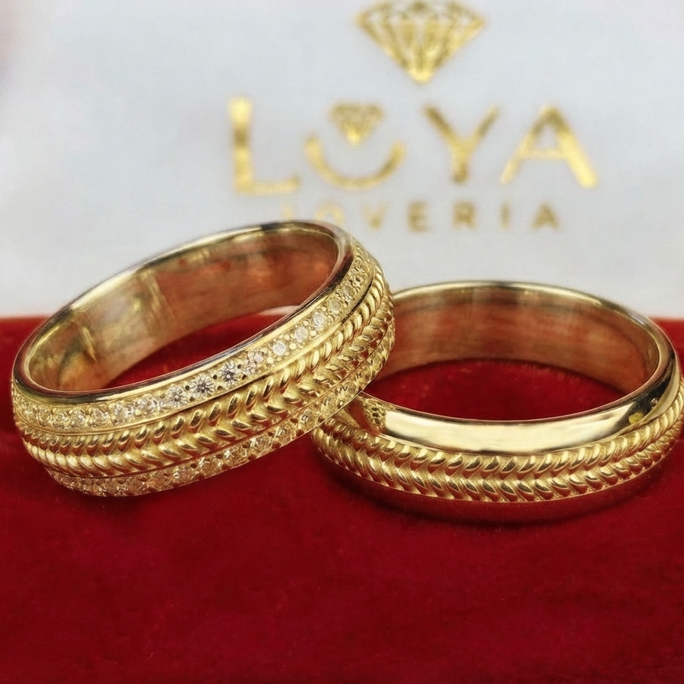 Aros Trenza Plata 950 | Hecho a Mano | Luya Joyería