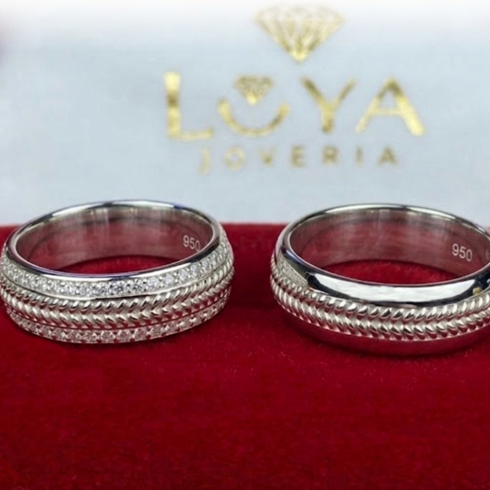 Aros Trenza Plata 950 | Hecho a Mano | Luya Joyería