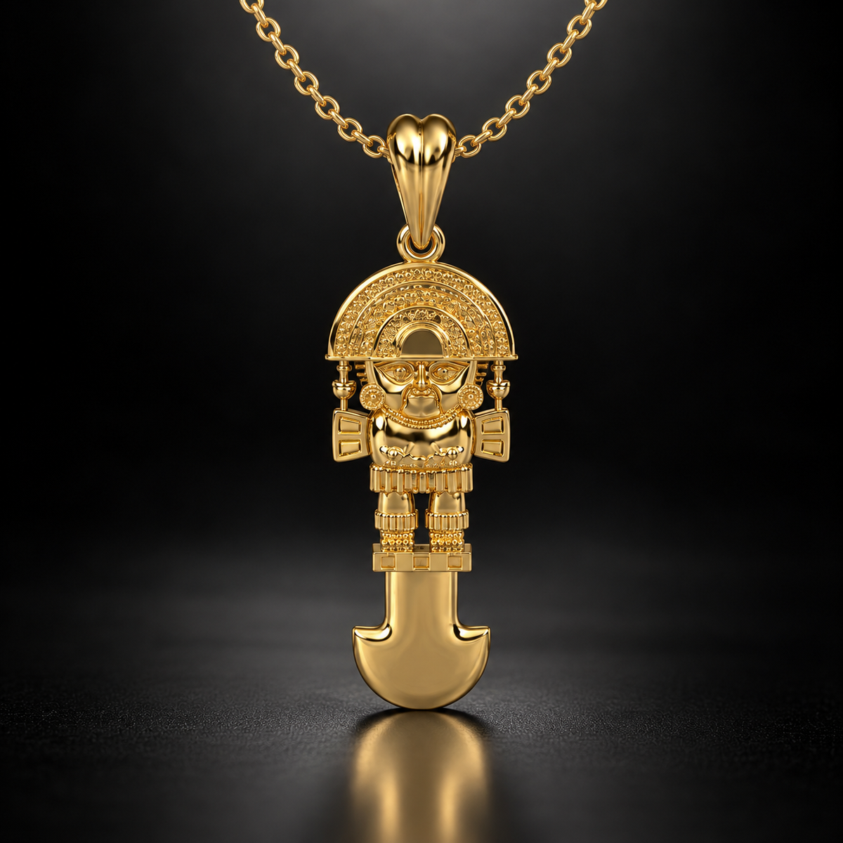 Collar de Tumi Perú Plata 950 | Hecho a Mano | Luya Joyería