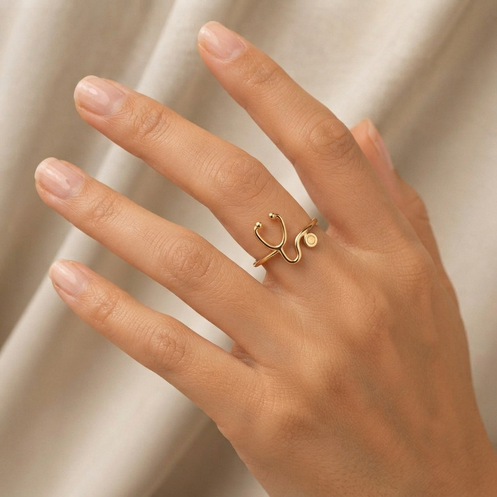 Estetoscopio Plata 950 | Diseño de Autor | Luya Joyería