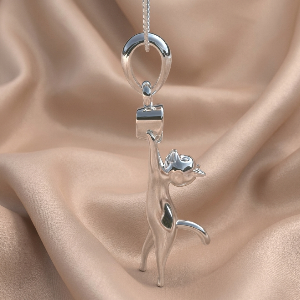 Cat collar with heart cut
