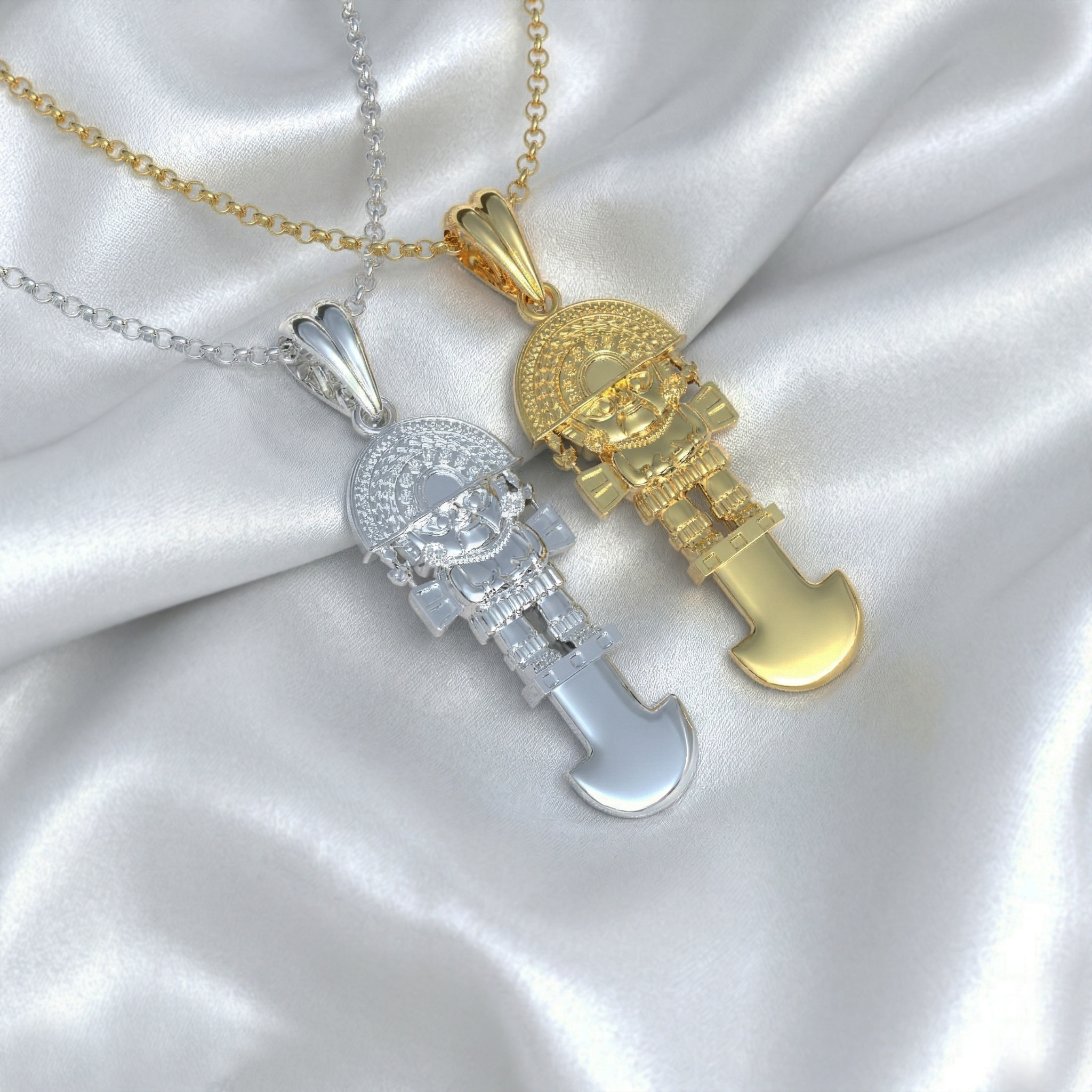 Collar de Tumi Perú Plata 950 | Hecho a Mano | Luya Joyería
