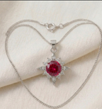 snowflake necklace