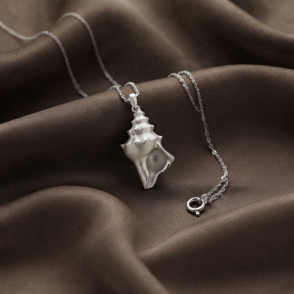 Collar de concha en Plata 950 | Joyería de Autor - Luya