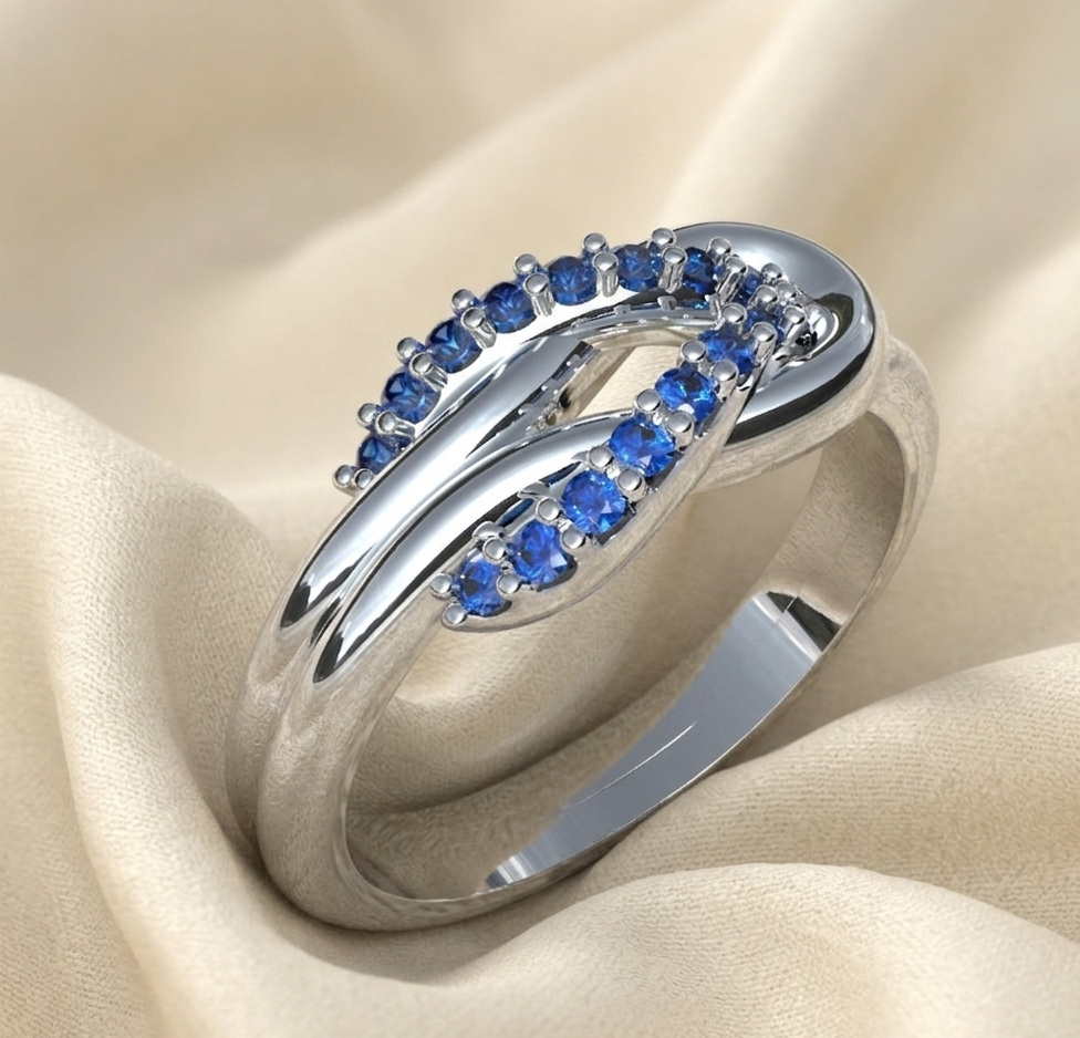Anillo de Promesa Nudo de Amor