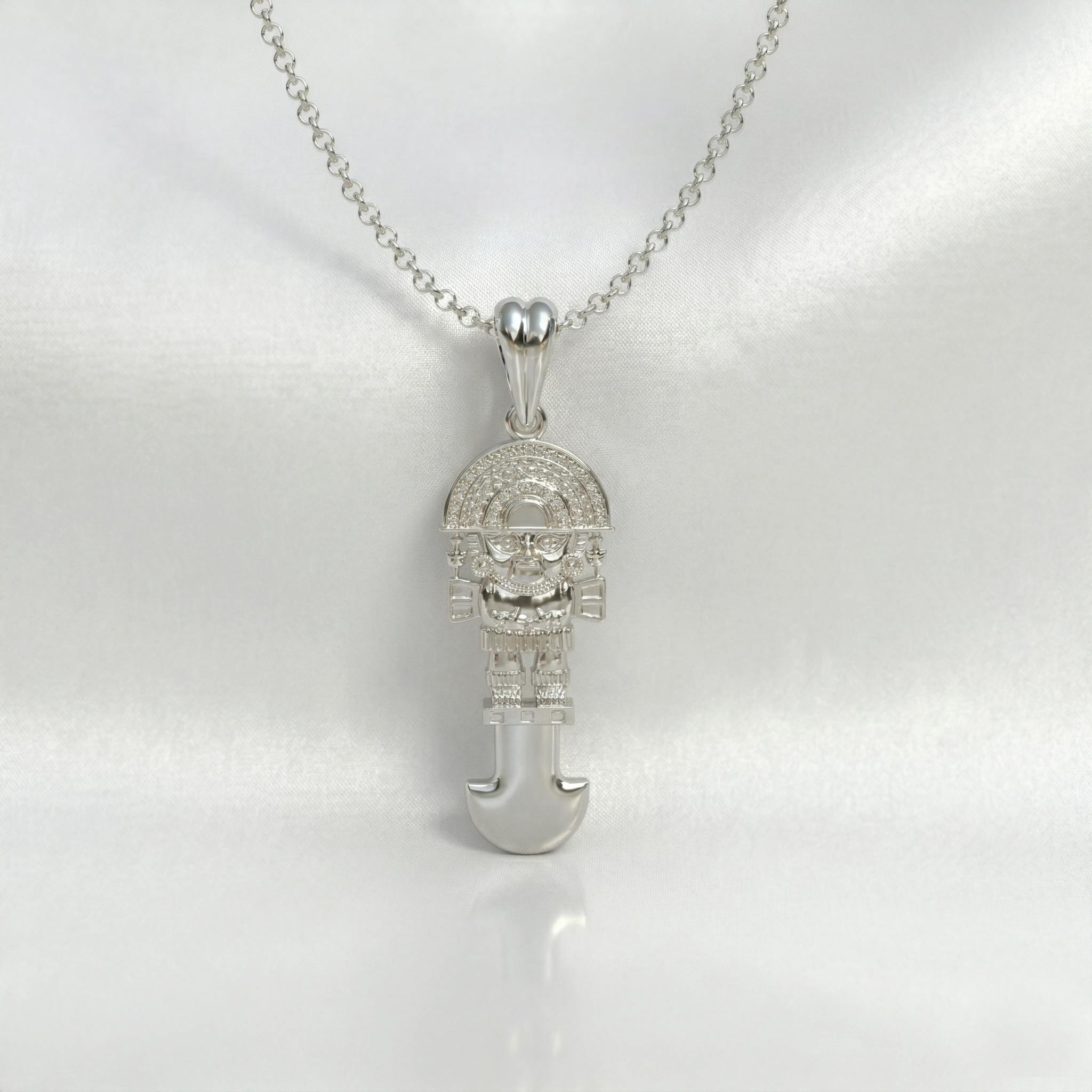 Collar de Tumi Perú Plata 950 | Hecho a Mano | Luya Joyería