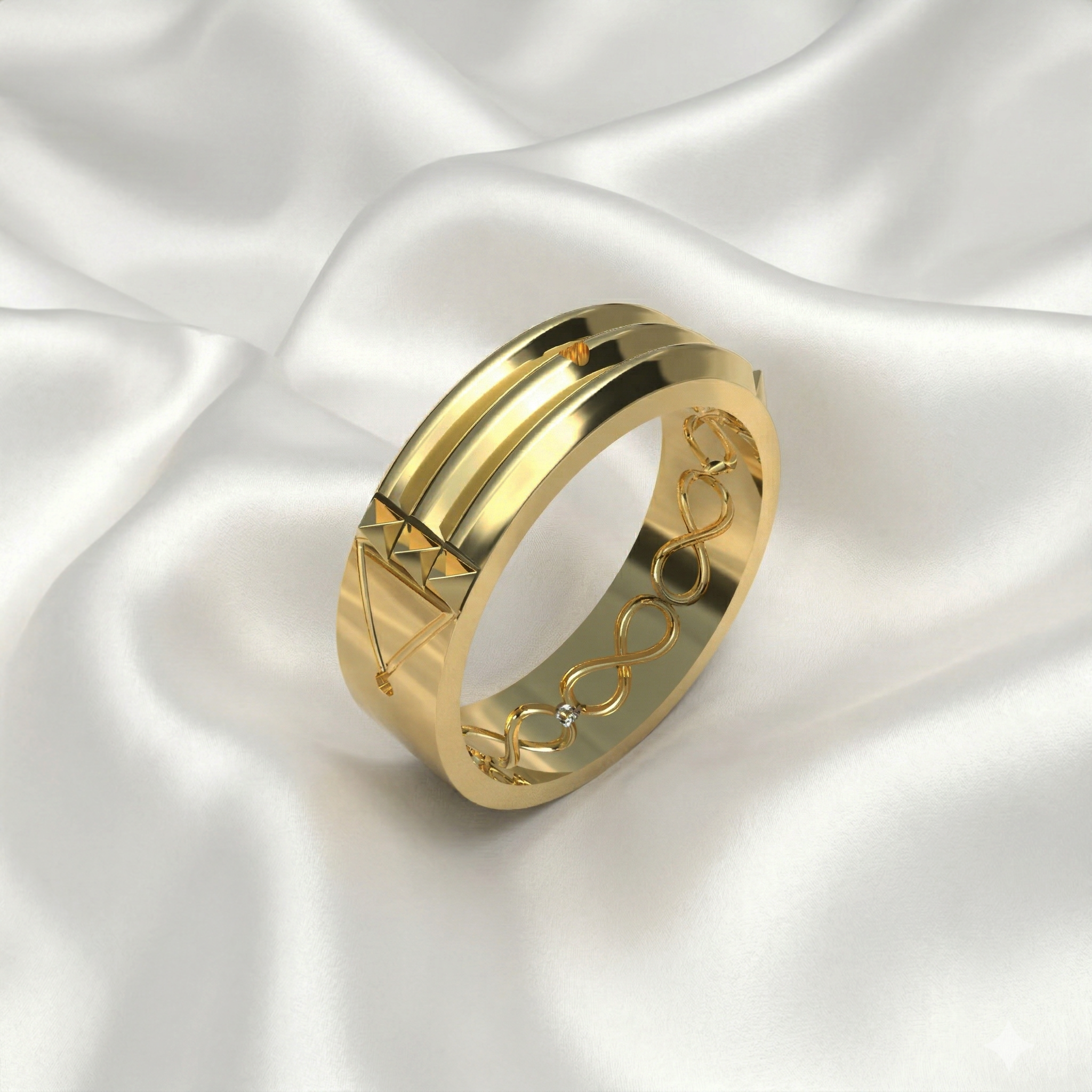 Anillo Atlante Plata 950 | Hecho a Mano | Luya Joyería