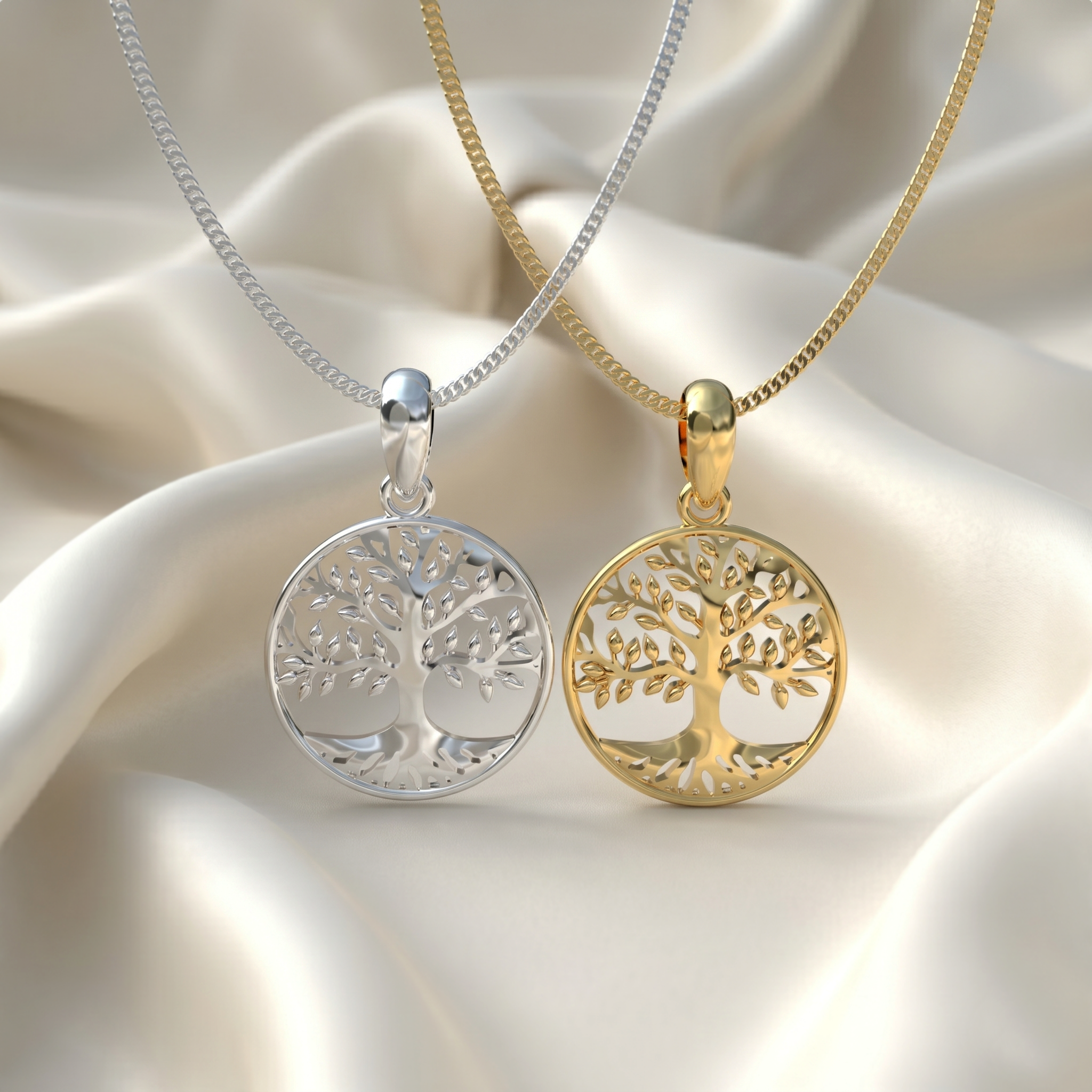 Collar Arbol de la vida Plata 950 | Hecho a Mano | Luya Joyería