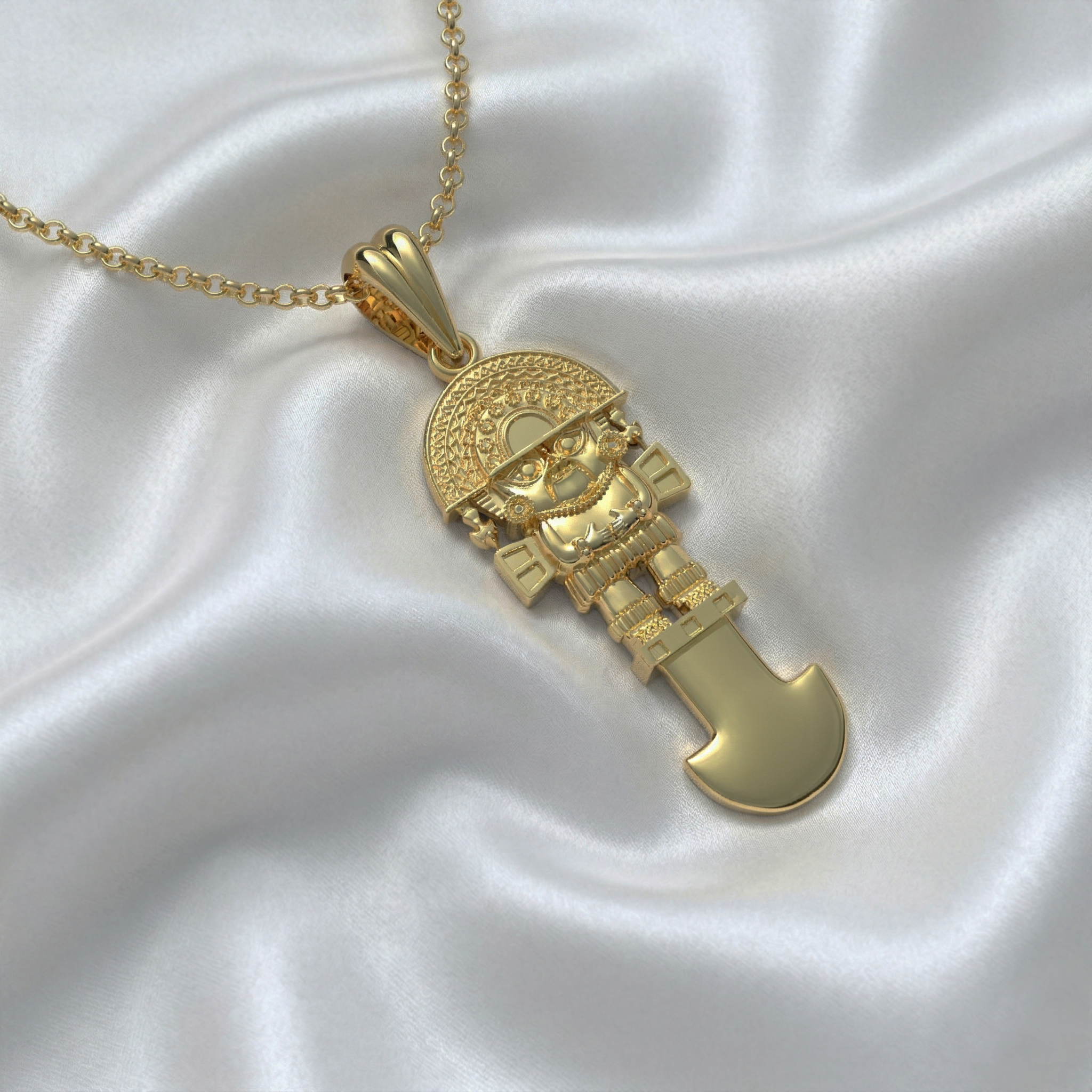 Collar de Tumi Perú Plata 950 | Hecho a Mano | Luya Joyería