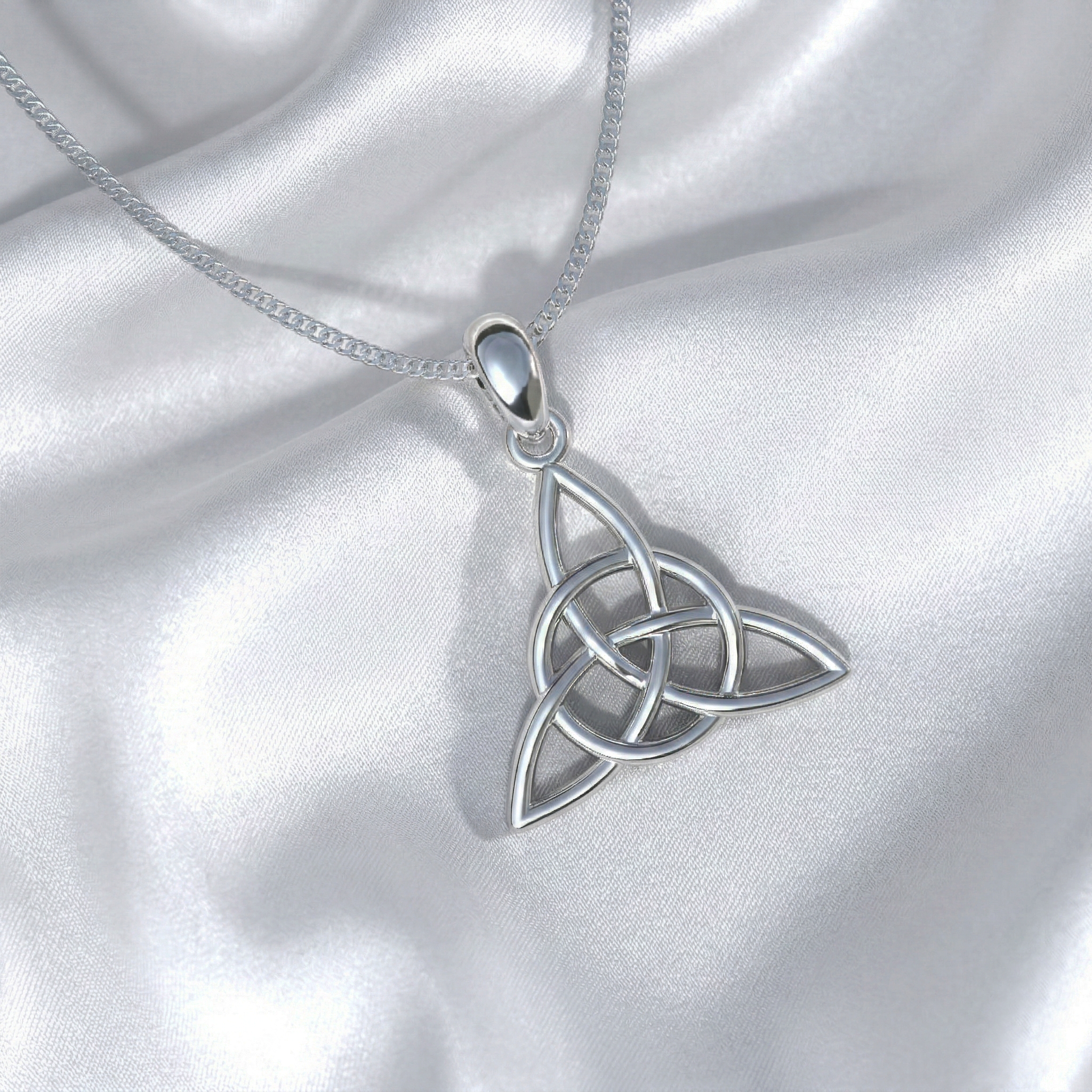 Celtic knot necklace