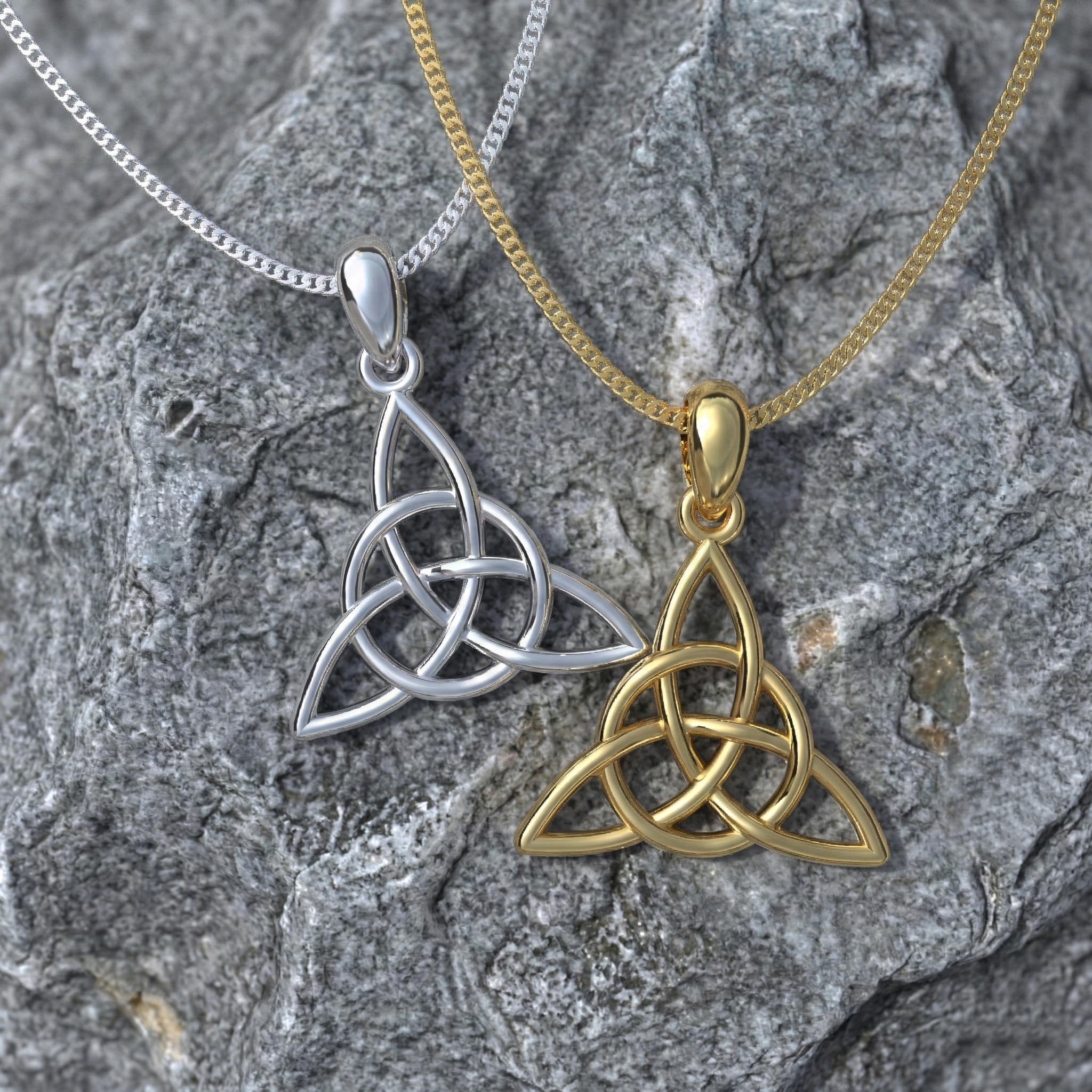 Celtic knot necklace