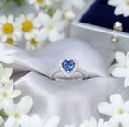Anillo de Promesa Corazón - Plata 950