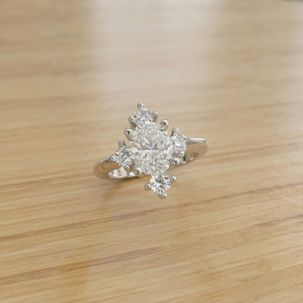 Anillo princesa - Plata 950 - Luya Joyeria