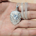 Cargue la imagen en el visor de la galería, Collar de León con corte circular