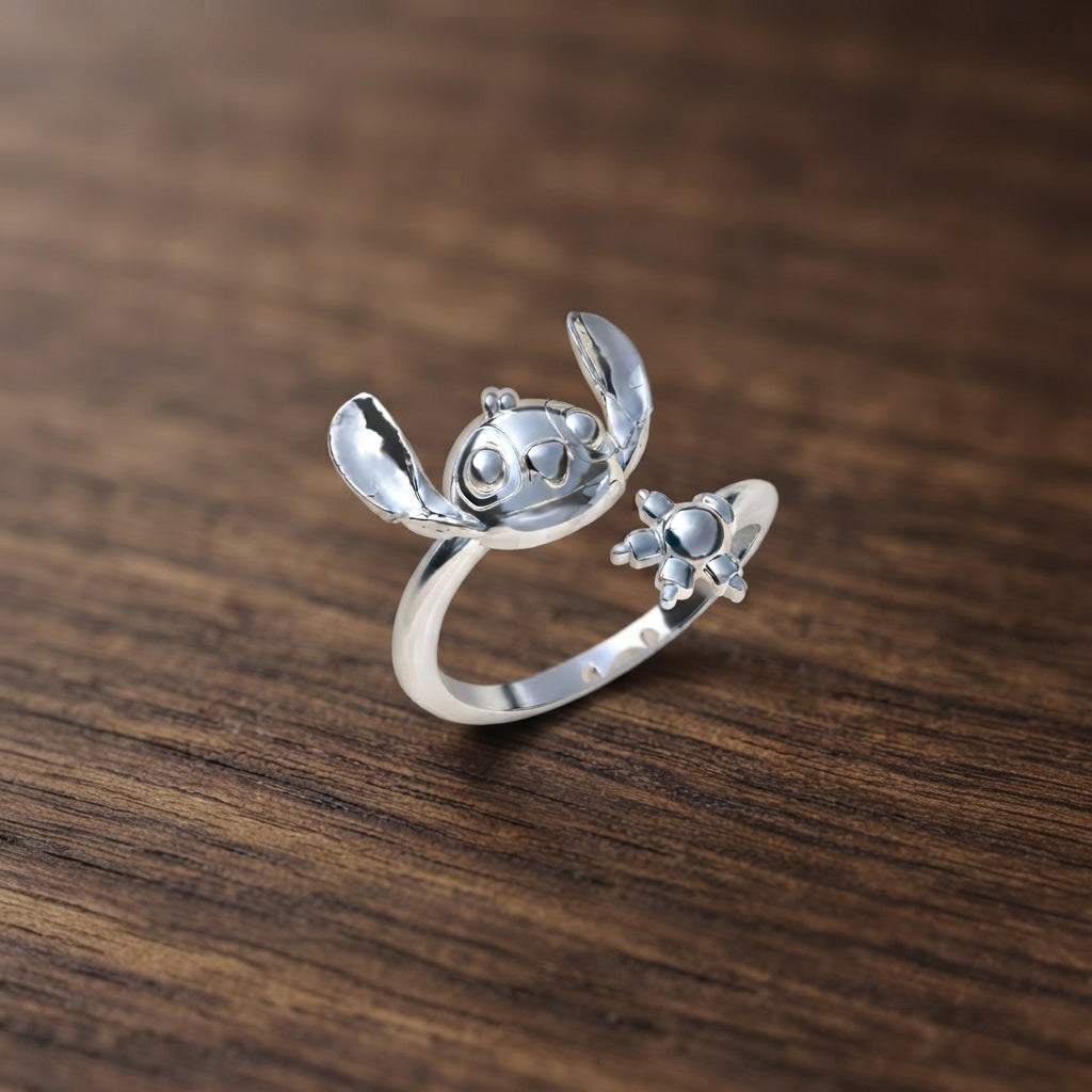 Anillo Stitch Plata 950 | Hecho a Mano | Luya Joyería