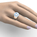 Cargue la imagen en el visor de la galería, Anillo Estrella doce puntas