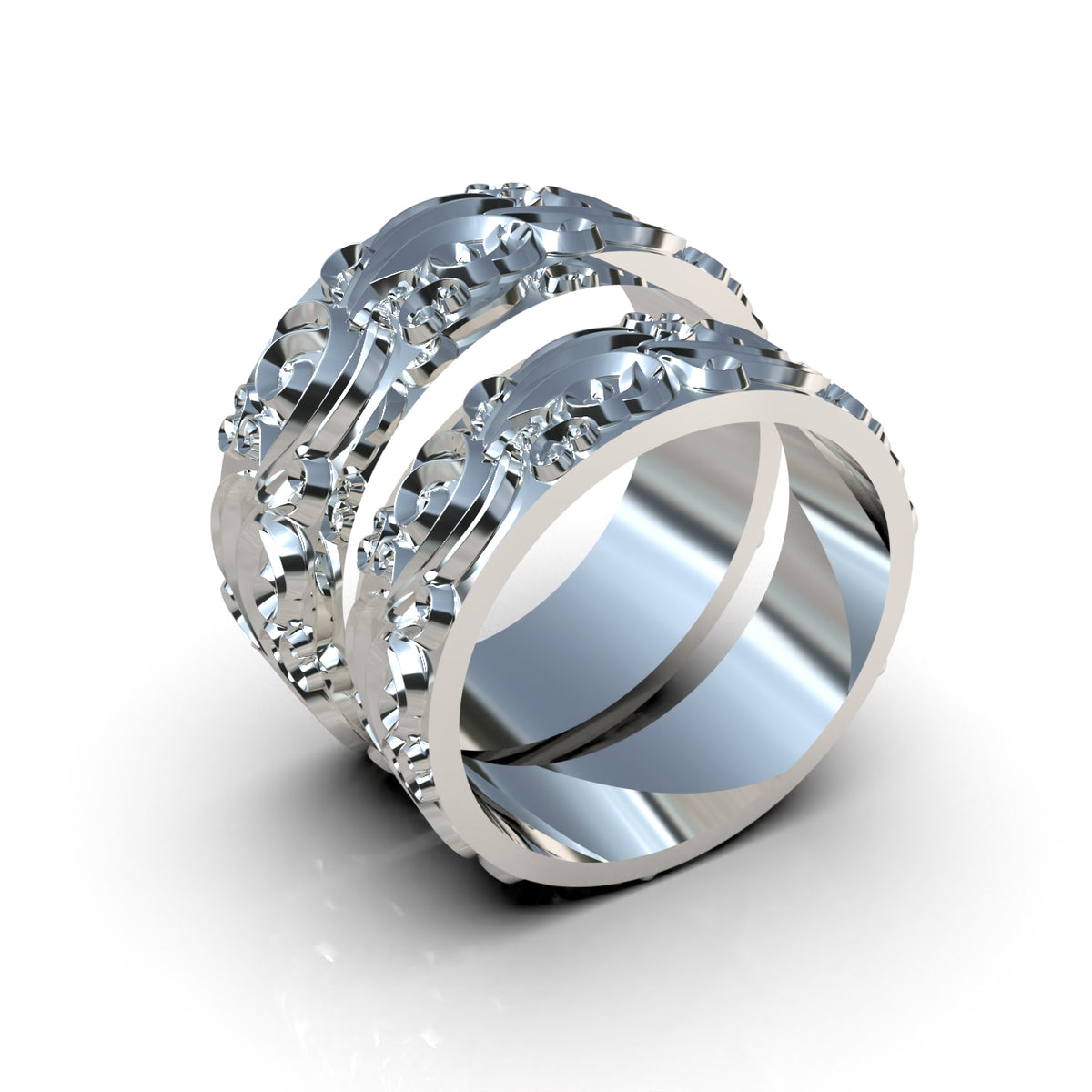 Aura Floral Plata 950