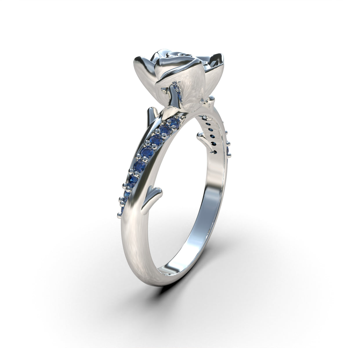 950 Silver Pink Ring | Handmade | Luya Jewelry
