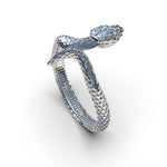 Cargue la imagen en el visor de la galería, Anillo Serpiente Escamosa