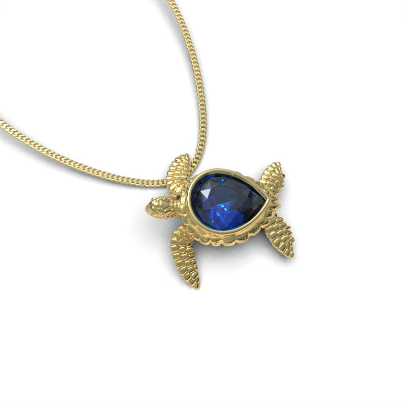 Collar de Tortuga Plata 950 | Diseño de Autor | Luya Joyería