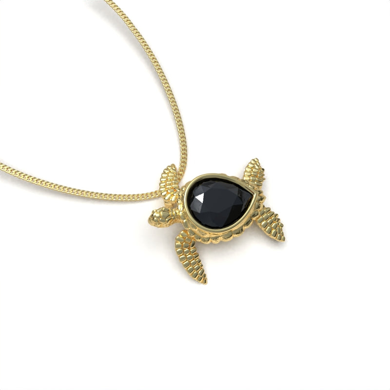 Collar de Tortuga Plata 950 | Diseño de Autor | Luya Joyería
