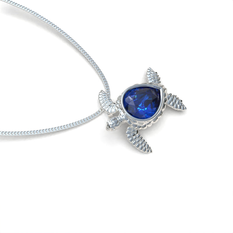 Collar de Tortuga Plata 950 | Diseño de Autor | Luya Joyería
