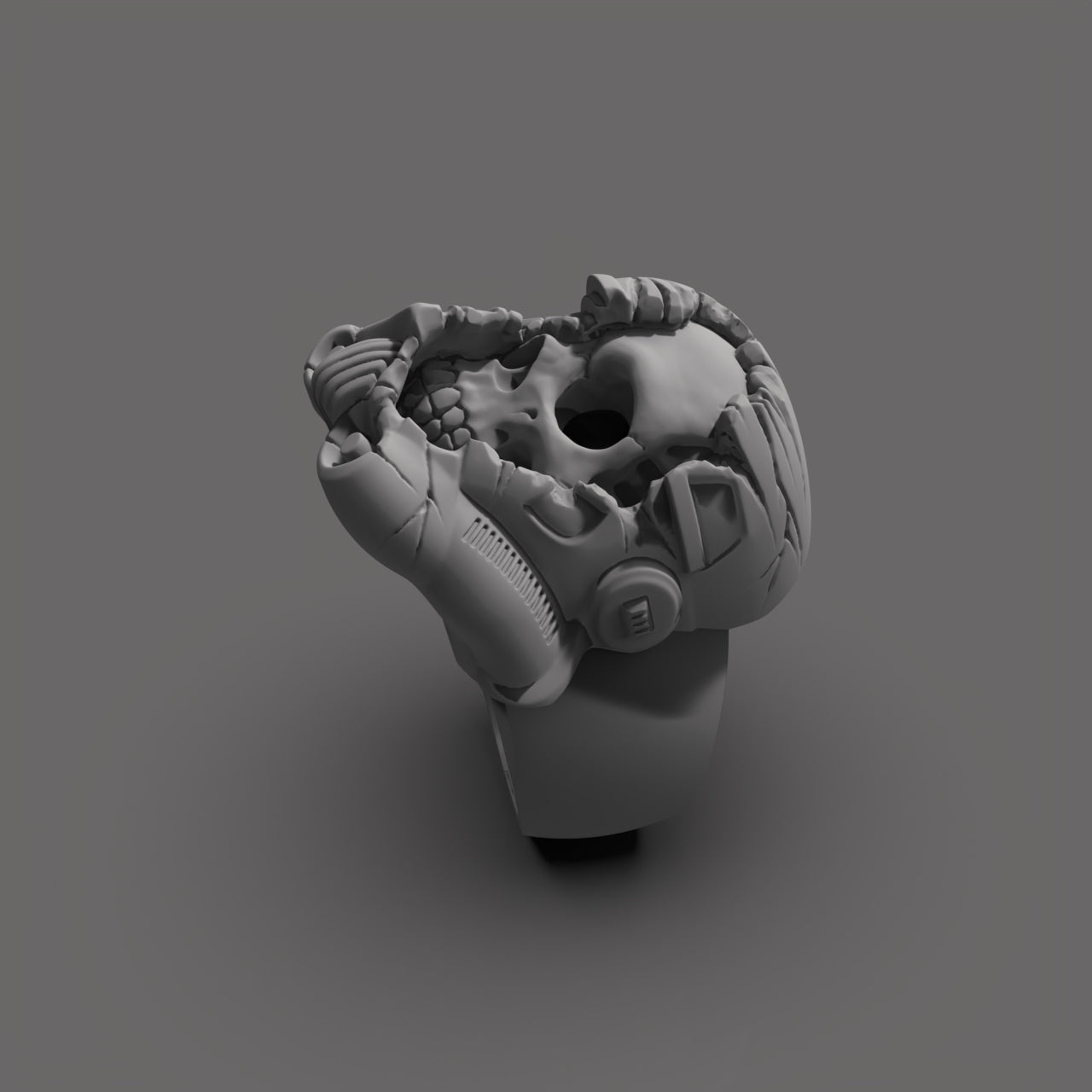 Anillo Skull Strom Trooper