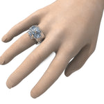 Cargue la imagen en el visor de la galería, Anillo Skull F