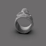 Cargue la imagen en el visor de la galería, Anillo Skull F