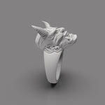 Cargue la imagen en el visor de la galería, Anillo Skull Devil