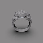 Cargue la imagen en el visor de la galería, Anillo de Lobo