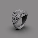 Cargue la imagen en el visor de la galería, Anillo de Lobo