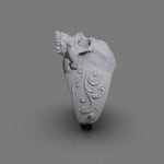 Cargue la imagen en el visor de la galería, Anillo Skull C