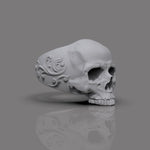 Cargue la imagen en el visor de la galería, Anillo Skull C