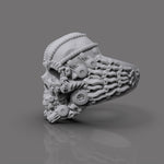 Cargue la imagen en el visor de la galería, Anillo Skull Armor