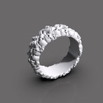 Cargue la imagen en el visor de la galería, Anillo Skull Legión L