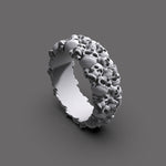 Cargue la imagen en el visor de la galería, Anillo Skull Legión L