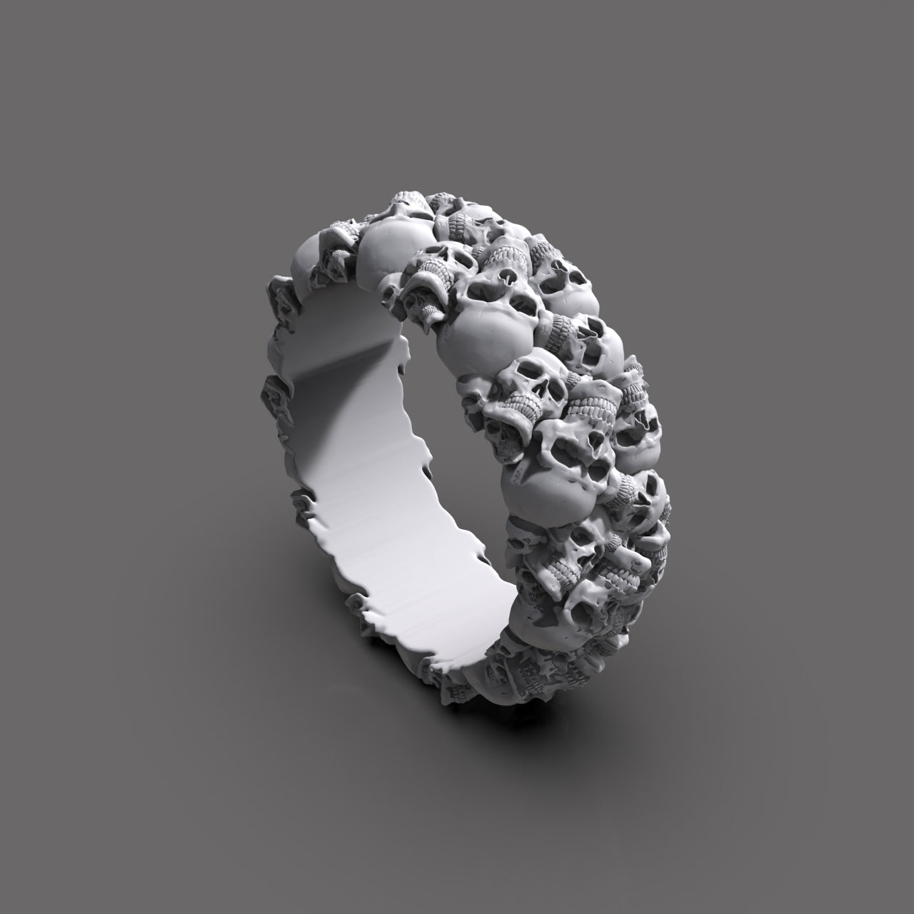 Anillo Skull Legión L