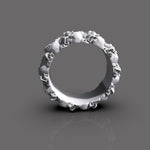 Cargue la imagen en el visor de la galería, Anillo Skull Legión L