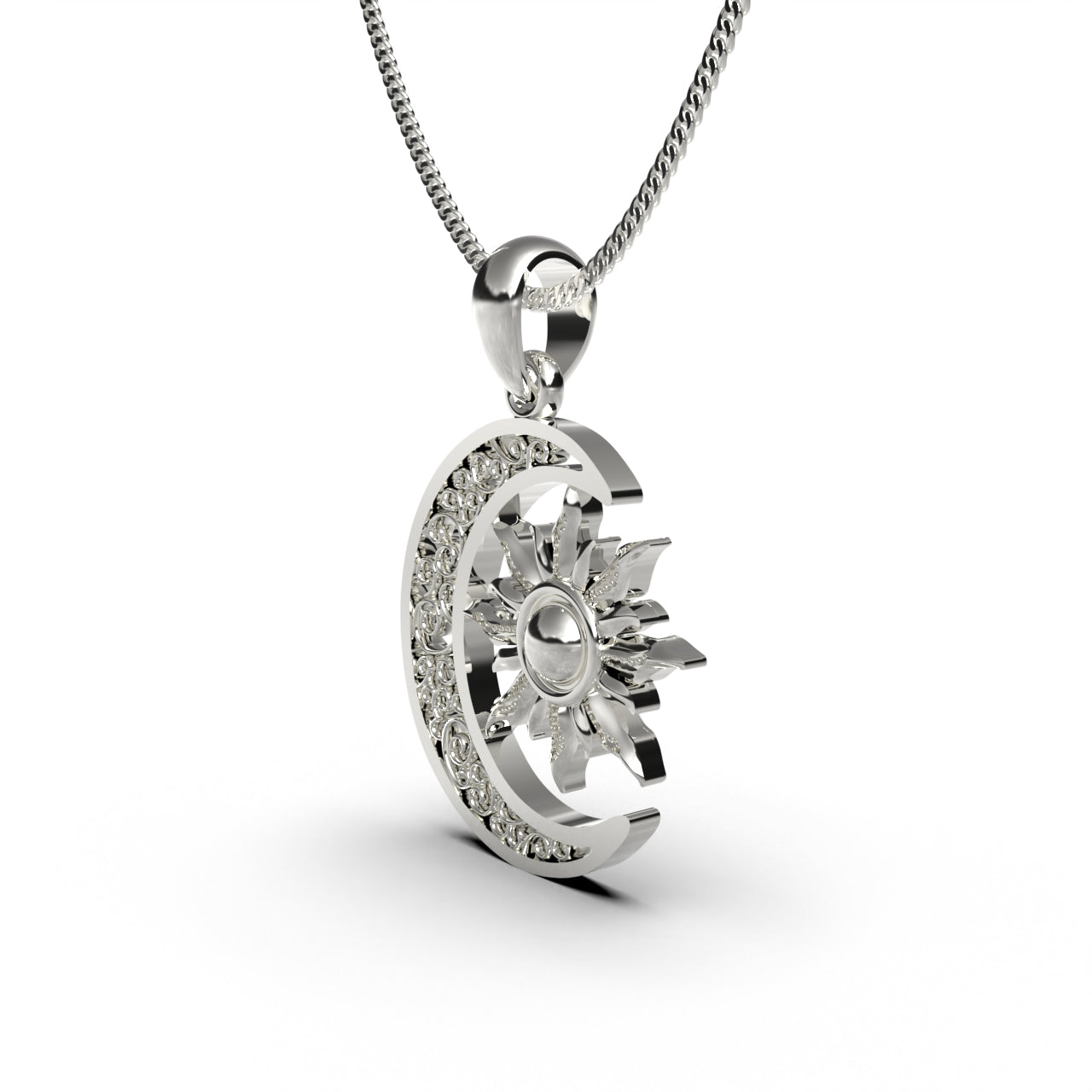 Collar Sol y Luna mini