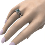 Cargue la imagen en el visor de la galería, Anillo Pétalos de Luz