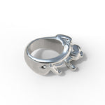 Cargue la imagen en el visor de la galería, Anillo de Gato P