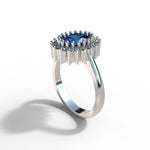 Cargue la imagen en el visor de la galería, Anillo Lady Di