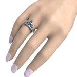 Cargue la imagen en el visor de la galería, Anillo Corona