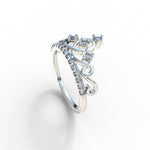 Cargue la imagen en el visor de la galería, Anillo Corona