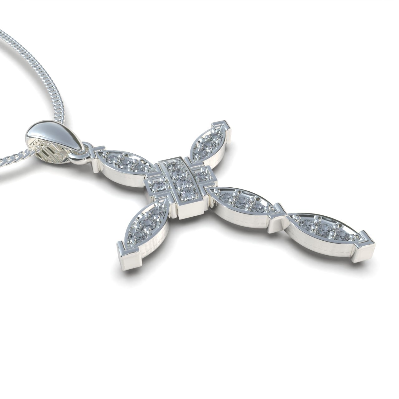 Large Cross Necklace