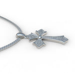 Cargue la imagen en el visor de la galería, Collar Cruz Ice