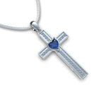 Cargue la imagen en el visor de la galería, Collar Cruz corazón