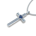 Cargue la imagen en el visor de la galería, Collar Cruz corazón