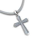 Cargue la imagen en el visor de la galería, Collar Cruz Full Ice de Luya